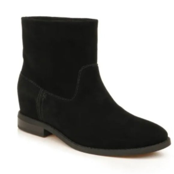 Splendid Shoes - NEW Splendid Womens Size 8 Lewis Black Suede Leather Ankle Boots Booties Shoes